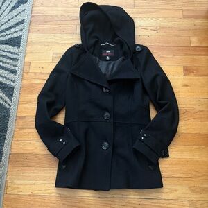 Miss Sixty Black Wool Blend Jacket Size Small